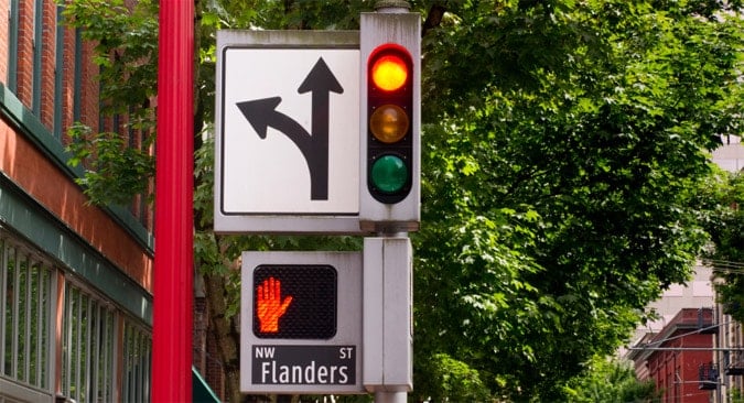 Flanders traffic lights design