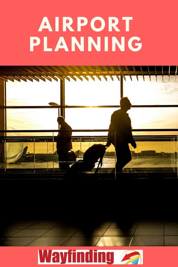Airport wayfinding planning
