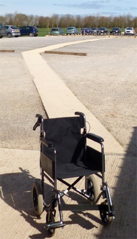 Wheelchair route