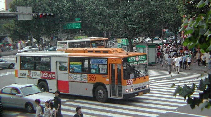 Gangnam bus