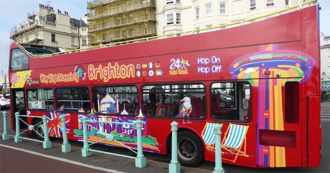 Brighton Hop on hop off bus