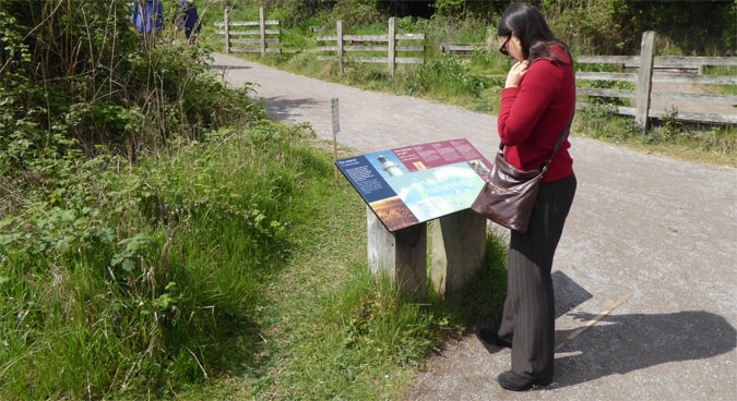 Trail signs and wayfinding case study