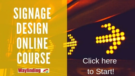 Signage design course online