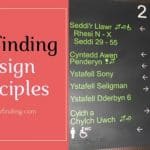 Wayfinding design principles