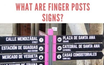 Fingerpost Signage Guide Post