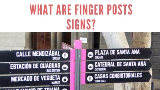 Fingerpost Signage Guide Post